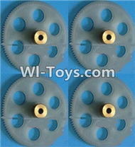 MJ109 Spare parts-17 Main gear(4pcs),MingJi 109 109A 109B RC Quadcopter Drone Spare Parts MJ109 Replacement Accessories